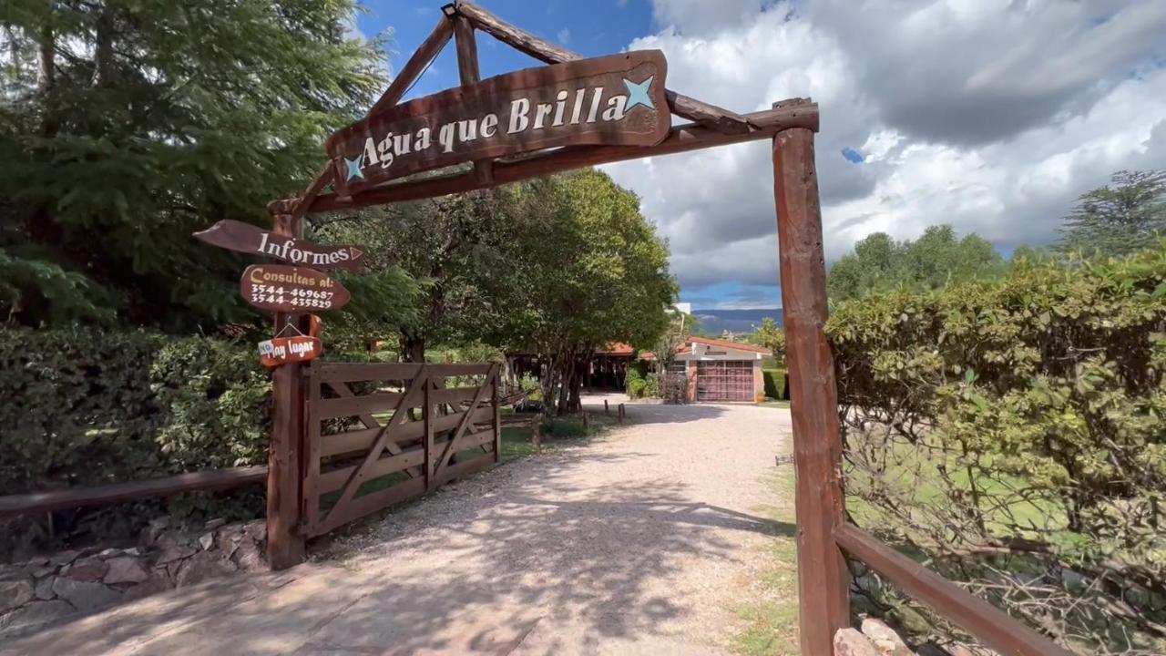 Cabanas Agua Que Brilla Mina Clavero Eksteriør bilde
